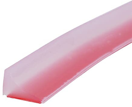 Donkivvy 39 Zoll Silikon Feuchtraum Bodenbarriere Selbstklebend Badezimmer Dusche Schwelle Wasserbarriere Duschwanne Dichtungsleiste Gummi Duschdam für Nass- und Trockentrennung Durchscheinend