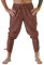 YAOHUOLE Herren Mittelalter Hose Piratenhose Herren Kostüm Schnürhose Herren Mittelalter Braun S