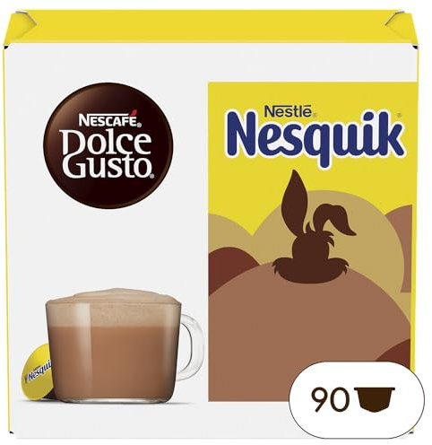 Nescafé Dolce Gusto Nesquik - Chocolat - 90 Capsules (Pack de 3 boîtes x 30)