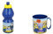 ALMACENESADAN 4822, Pack vuelta al cole minions; compuesto por taza microondas 350ml y botella de agua 400 ml, producto reutilizable, sin BPA