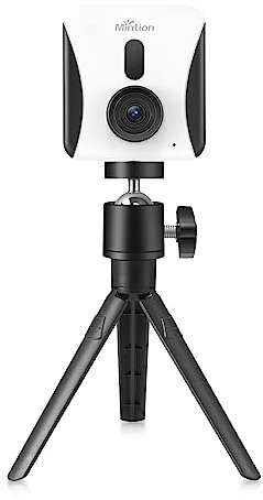 Mintion Beagle V2 Kamera für 3D-Drucker, 2,4 GHz/5 GHz Dualband-WLAN, 1080P, Zeitrafferkamera mit Stativ, Plug-and-Play, PC/APP-Fernbedienung, manueller Fokus