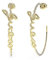Guess Damen-Creolen Edelstahl One Size Gold 32026509