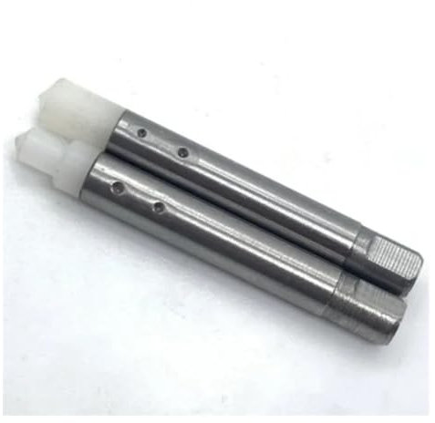 2pcs Diamond Abrasive Polishing Paste Compatible For Diesel Common Rail Injector Valve Assembly Cap Part Grinding Tool Steel Rod(2PCS plastic head ro)