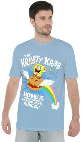 Spongebob Squarepants Unisex Spongebob Burger Rider Unisex T Shirt T-Shirt