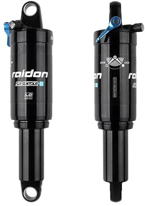 LKfjnhePF Fahrrad DäMpfer 1 Pcs Fahrrad Hinten Schock 165mm 190mm 200mm MTB Mountainbike Luftfederung Absorber Hydraulische Geschwindigkeit Lockout FahrraddäMpfer Komponenten(165x38mm)