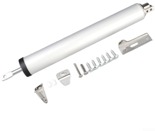Pneumatischer Türschließer mit hydraulischem Puffer für reibungslosen, leisen Betrieb und einstellbare Schließgeschwindigkeit, entworfen für Holz- und Aluminiumtüren, 500 x 1100 mm (Stil A)