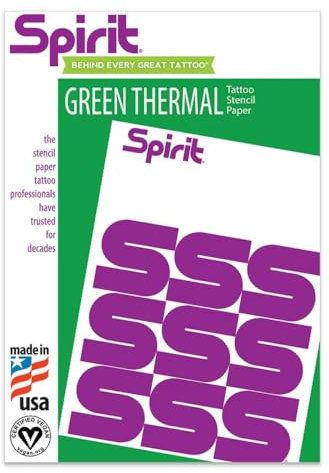 Spirit Thermotransferpapier, 21,6 x 27,9 cm, Grün, 100 Blatt