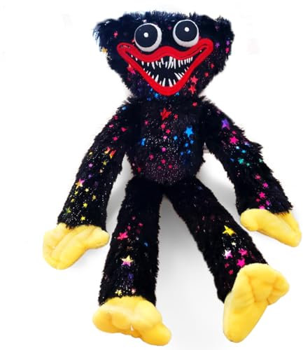Zaloife Plüschtier Monster Schwarz, Horrorspiel Kuscheltier Plush 40cm, Stofftier Plüsch Puppe Geschenk für Kinder Erwachsen