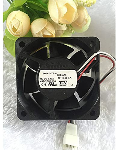 D06K-24TS10 6cm 6025 60x60x25m fan 24V 0.10A quiet inverter cooling fan