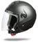 one by Camamoto cod 77446053 casco demi-jet omologato con visiera trasparente, nero opaco taglia M (cm 57-58)