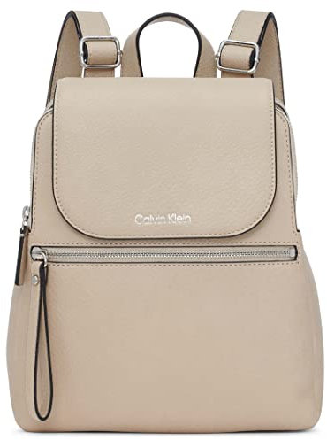 Calvin Klein Damen Reyna Rucksack mit Klappe, Pilz, Einheitsgröße