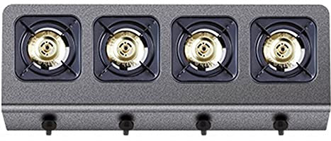 Commercial LPG Gas Stove, Gas Boiling Ring Cast Iron Camping Stove, Catering Outdoor Stove Portable Cooker Stove