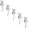 FUZHOU QMY Lote de 24 Aisladores de Porcelana Blancos para Cable Textil Trenzado, Dia.20 mm