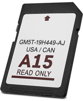 2024 Latest Version Navigation SD Card Replace GM5T 19H449 AJ, A15 Navigation SD Card Fit for Ford Lincoln USA/Canada Maps