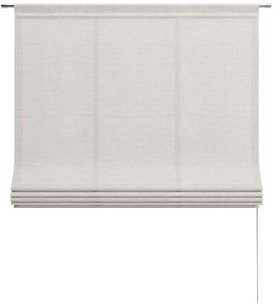 Neutex for you! Allure Raffrollo, Vorhang, Gardine, 140 x 100 cm (H/B), Made in Germany, Oeko-Tex Standard 100, Transparent Cappuccino