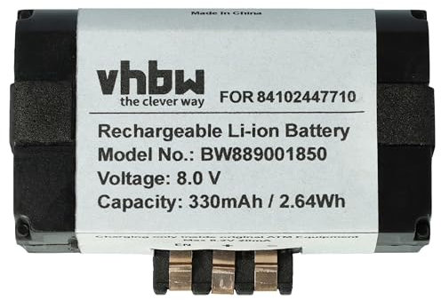 vhbw 1x Akku kompatibel mit BMW X5M F85, X6 F16, X5 F15, X5 G05, X4 G02, X4M F98, X3M F97, X4 F26, X6M F86, X7 G07 Auto (330 mAh, 8 V, NiCd)
