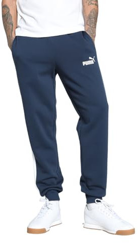 PUMA Pantaloni da Tuta Power da Uomo S Club Navy Blue