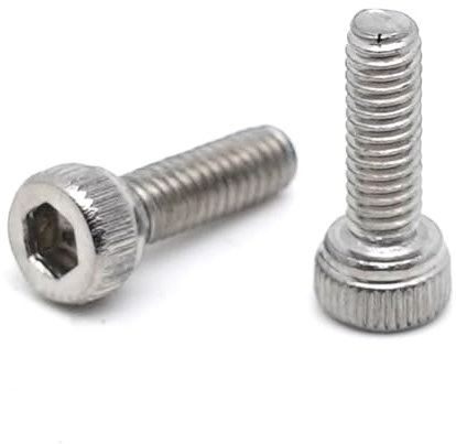 20x Vis CHC M2.5 x 8mm inox - Vis BTR en Acier Inoxydable A2 Six pans Creux Tête Cylindrique - DIN 912 tête ronde pour rondelle et écrou 2.5x8