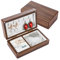 Schmuckkästchen Klein Holz Schmuckkästchen Reise für Dekoration Schmuckschatulle aus Samt Jewelry Organizer Vintage Chmuckaufbewahrungs Box Schmuckbox Schmuckkoffer für Damen Geschenkidee Geschenk