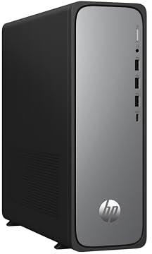 HP Ordenador de sobremesa OmniDesk Slim (Intel 300, 8GB, Wi-Fi 6, 256GB, Windows 11 Home) - Gris