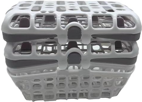 Dishwasher Basket for Baby Items, Large Capacity Baby Bottle Sink Basket, Eco-Friendly Bottle Dishwasher for Toddlers & Infants Parts & Accessories Su