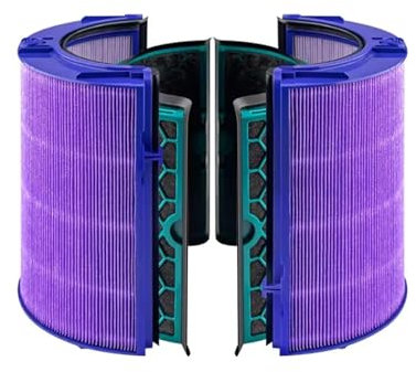 Replacement Filter ，Compatible for Dyson ，HP04 TP04 DP04 TP05 DP05 Air Purifi-er Sealed Two Stage Pure Cool Fan Combi Glass HEPA Filter(1pcs)