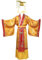 Vobumix Costume De Cosplay Empereur Chinois, Tenue Traditionnelle Ancienne pour Halloween, Carnaval, Spectacle sur Scène