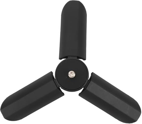 UPALDHOU Mini Many de Estabilizador de la Cámara Mini Trípode Portátil Trípode para PAL 70 para el GO Photography ABS de Plástico (Black)
