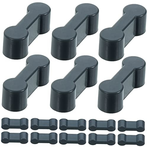 ERINGOGO 20 Stück Kunststoff-eisenbahnschienen-Klemmen Modell Für Modelleisenbahnen Zubehör Für Spielbahnen Jungen Und Mädchen