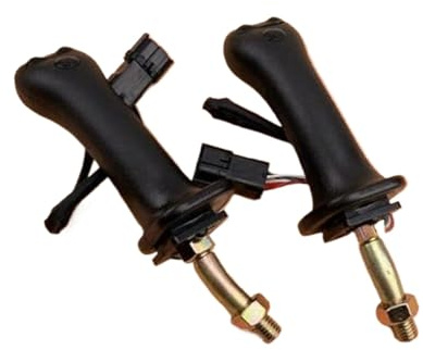 BWZJS 2-teiliges Joystick-Kit for Bagger mit 3 Tasten Bagger-Joystick