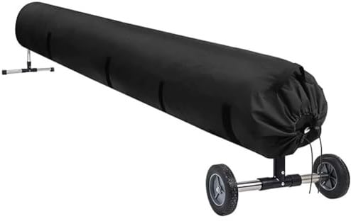 NEIQIUWING für 420D Hochleistungs-Solar-Aufrollabdeckung für Aufstellpools