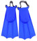 Perfeclan Silikagel Flossen für Erwachsene Wassersport Schwimmen Taucherflossen Trainingsflossen, Blau, 36-40