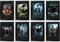 HWC Trading Harry Potter Poster mit Daniel Radcliffe Emma Watson Rupert Grint Signiert für Filmfans – gerahmt, A3
