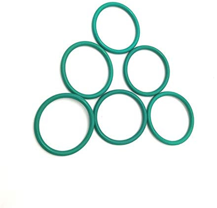 Pangocho Jinchao-O-Ring-Dichtscheibe Grüne FKM O Ringe, ölbeständige Säure und alkalisiestende Dichtungsdichtung FPM O-Ring, ID3mm ~ 300mm * 2.65mm, Hochwertiger Gummi
