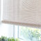 YUJIANHUAA Bambusrollo Rollos Weiße römische Fenstervorhänge,Patio-Schlafzimmer Badezimmer Blackout Bambusrollo,Sichtschutz Rollo für Fenster und Türen,60% Shading Rate,Anpassbar (60x100cm/24x39in)