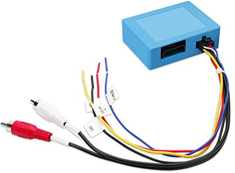 XTRONS Glasfaser-Decoder-Box für Mercedes-Benz S/SL/C/CL/CLK/E/ML-Serie Nur optisches D2B-Bussystem