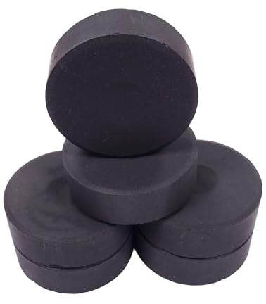 Major Brushes Black Watercolour Blocks Large Pack of 6