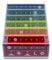Anabox – Anabox Rainbow NUMBER wöchentliche Pillendose – 7-Tage-Medikamenten-Organizer, 5 Boxen pro Tag – Pillendose mit großem Fassungsvermögen – deutsches Medizinprodukt – BPA-frei