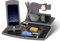 Cadeau Homme, Organisateur de Bureau pour Mari, Support Telephone Bureau – Organiseur de Table de Nuit – Cadeau Anniversaire pour Homme ou Papa Support Montre Cadeau Homme Noël Support Porte Monnaie