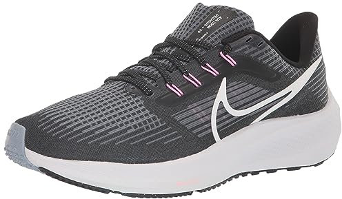 Nike Herren Air Zoom Pegasus 39 Sneaker, Schwarz/weiß-sohener Schiefer-Cobalt-Glückseligkeit, 45.5 EU