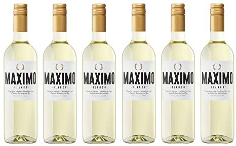 6x 0,75l - Bodegas Máximo - Blanco - Castilla-La Mancha D.O. - Spanien - Weißwein trocken