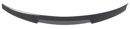 HOCAH Auto Heckspoiler Spoiler für BMW 4er G26 4-Türer Gran Coupé 2021 2022 2023 Auto Kofferraum Dachspoiler Spoiler Körper Styling Außen Zubehör,Carbon Fiber Look