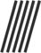 Silicone Oven Rack Shields 5pcs Heat Resistant Oven Rack Protectors, BPA-Free Silicone Oven Rack Guard, Protect Against Burns and Scars (Black)