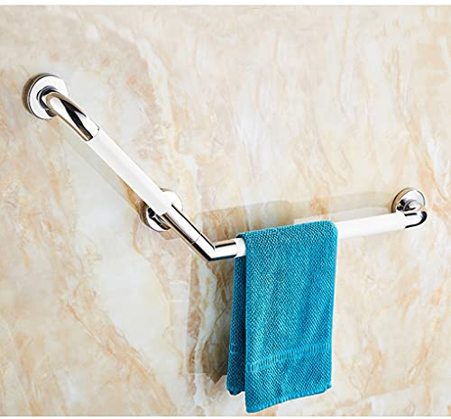 Suuim Haltegriffe für Badewannen und Duschen, gebogener Haltegriff aus poliertem Chrom aus Edelstahl 304, an der Wand montierter Rutschfester Badezimmerhandlauf, 135° abgewinkelte Badewanne