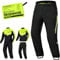 SHIMA HYDRODRY 2.0 Motorrad Regenbekleidung Hose Wasserdicht Reflektierend Damen Herren Set für Regenkombi Waterproof Regenschutz Atmungsaktiv Motorradkombi (Hosen Unisex, Fluo, 4XL)
