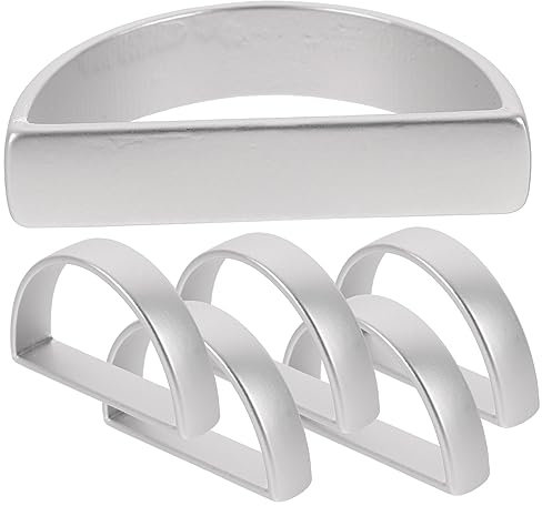 PHENOFICE Serviettenhalter Aus Metall Serviettenschnalle-Set Für Hochzeitsdekoration Robustes Servietten- -zubehör Aus Zinklegierung