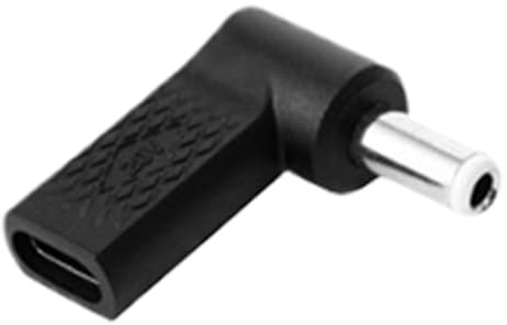 Adaptateur USB C DC, Adaptateur USB C Baril | Haute compatibilité Adaptateur de Charge Plug Ring Barrel Plug to USB C Adapter - Connecteur de Charge léger Fat PD Trigger Adaptateur pour