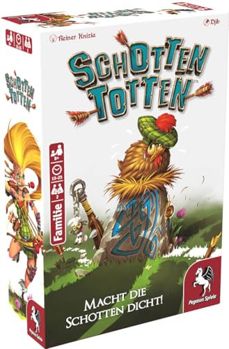 Pegasus Spiele Schotten Totten, Grün, Blau, Rot