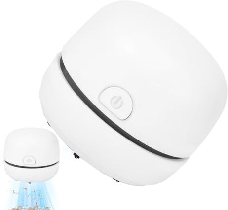 Small Desk Vacuum Cleaner | Electric Handheld Vacuum | Desktop Vacuum Cleaner | Cordless Portable Vacuum | Compact Desk Cleaner Compact And Portable ABS + Nylon For Office Use Portable Desk Cleaner