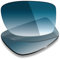 Mryok UV400 Replacement Lenses for Oakley Square Wire 2(2014) OO4075-60mm - Blue Gradient Tint